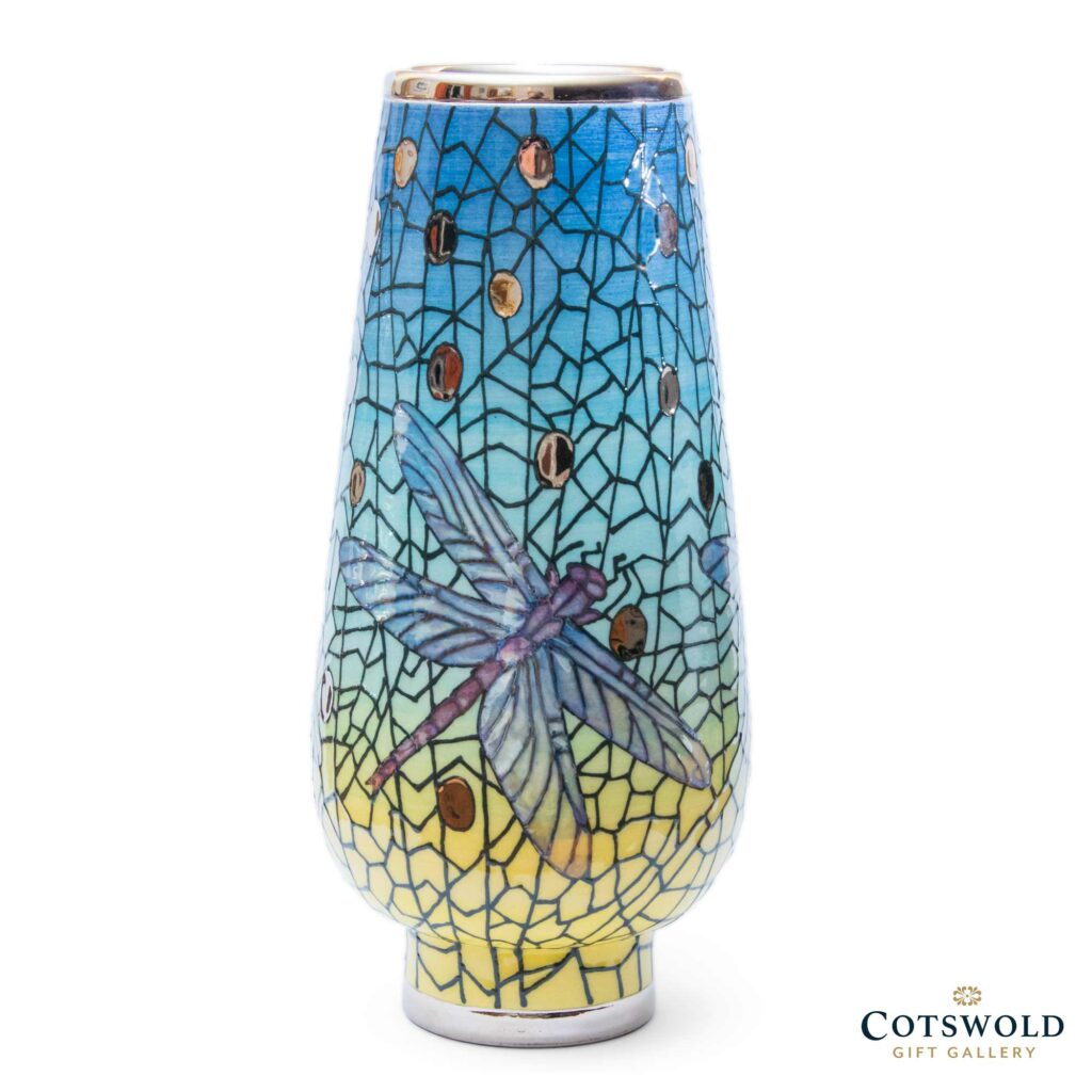 Dennis Chinaworks Lustred Dragonfly Vase 1024x1024