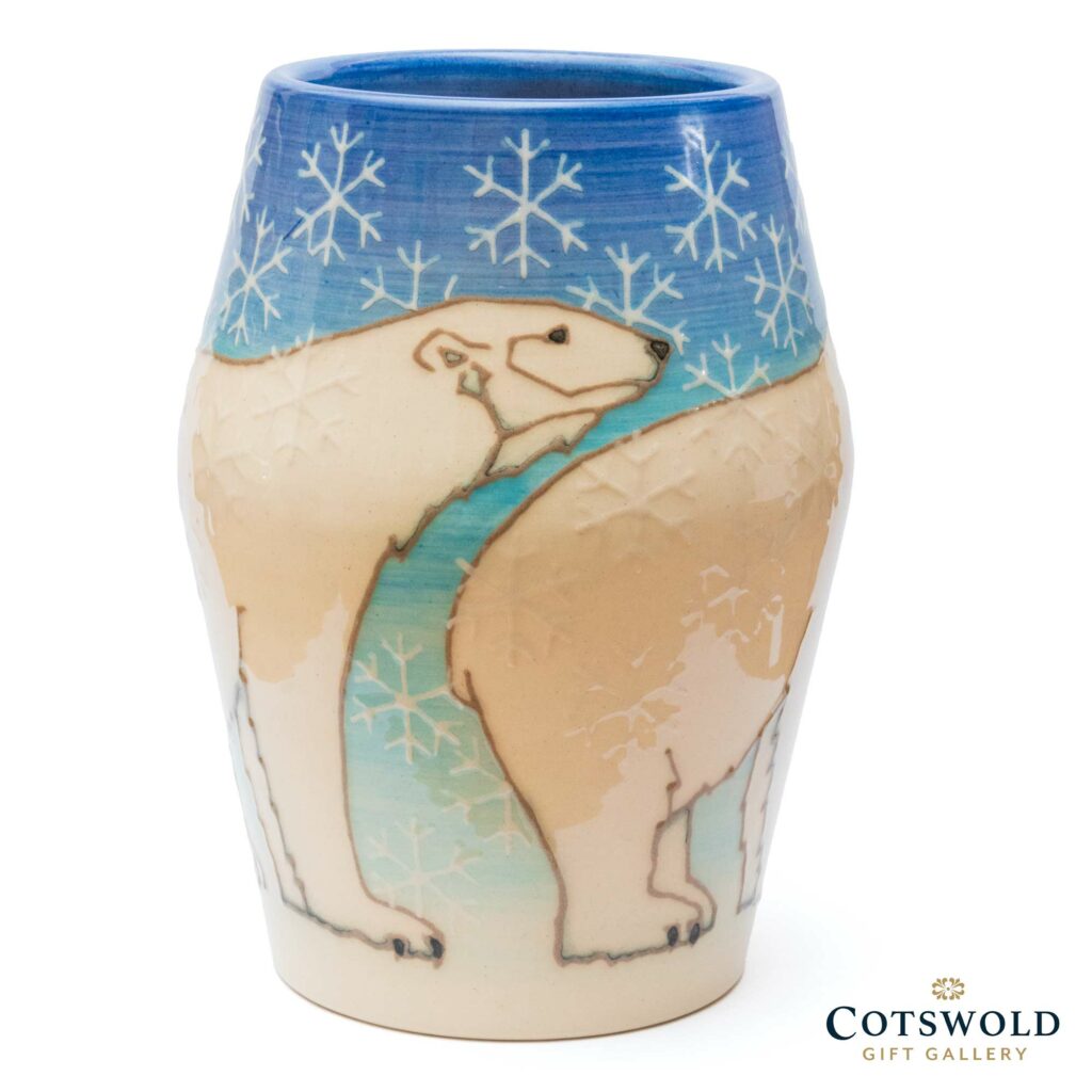 Dennis Pottery Polar Bears Vase 1024x1024