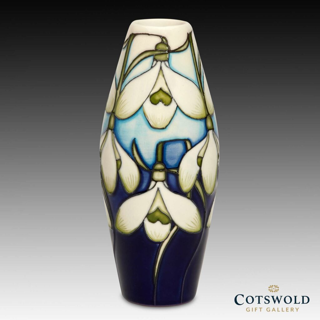 Moorcroft Pottery Snowdrop Sensations Collection Marlie 02 1024x1024