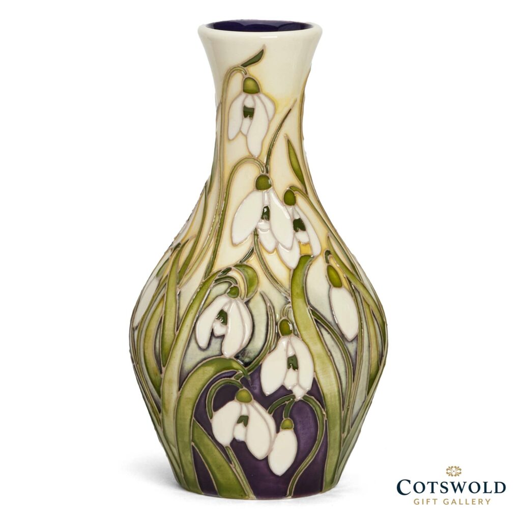 Moorcroft Pottery Snowdrop Sensations Collection Une Petite Brise 1024x1024