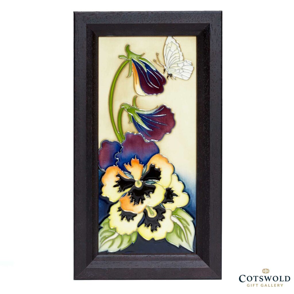 Moorcroft Pottery All Of A Flutter Plaque 01 1024x1024