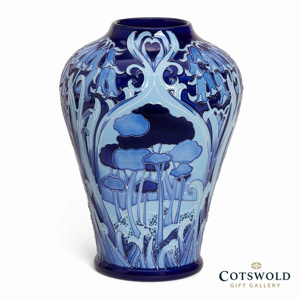 Moorcroft Pottery Vase The Colour Blue 576 9 1024x1024