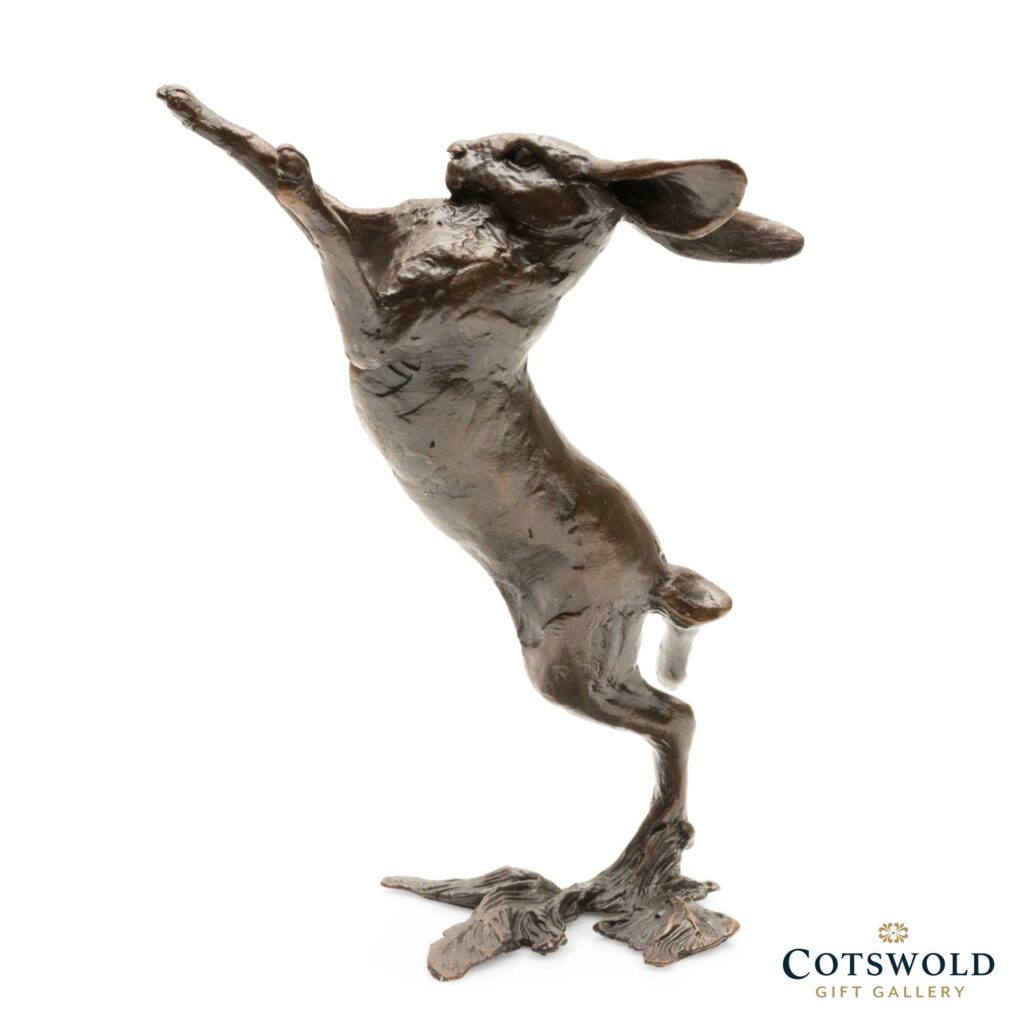 Richard Cooper Bronzes Small Hare Boxing 1118 2 1024x1024