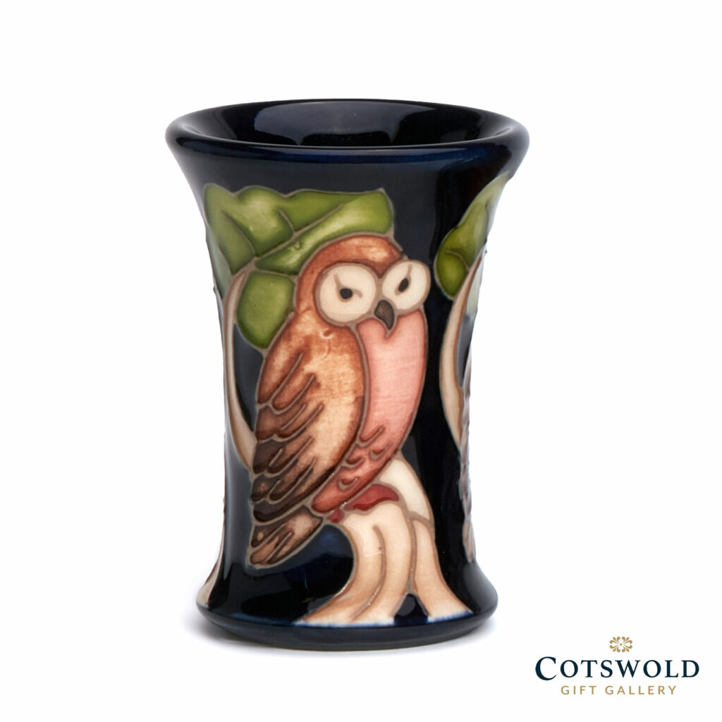 Moorcroft Pottery Miniature May Owl 1582 1024x1024