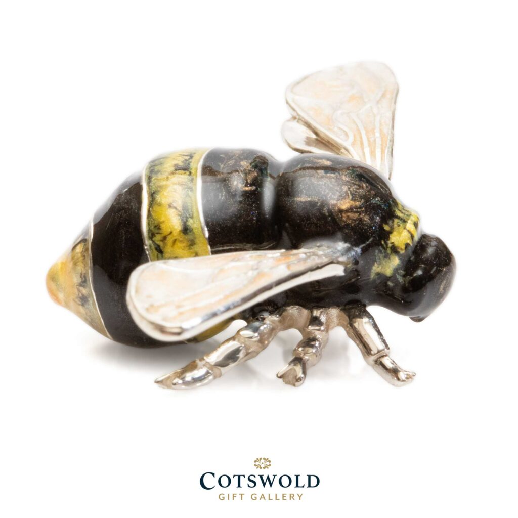 Saturno Silver Bumble Bee Medium 2 1024x1024