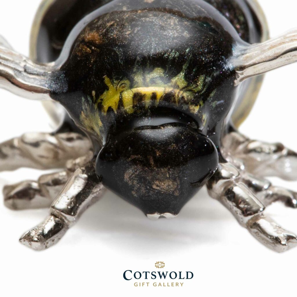 Saturno Silver Bumble Bee Medium 4 1024x1024