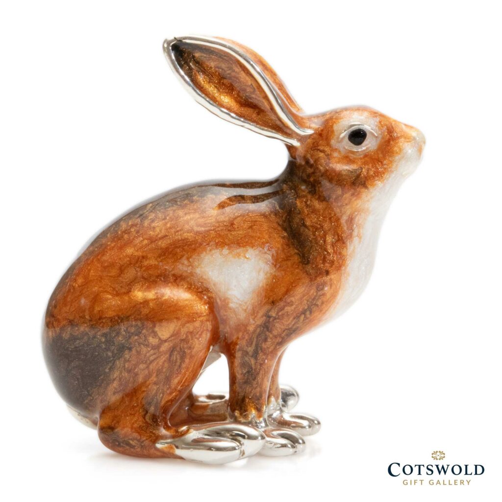 ©2025 Cotswold Gift Gallery Saturno Silver Hare 13460L Large 1 1024x1024