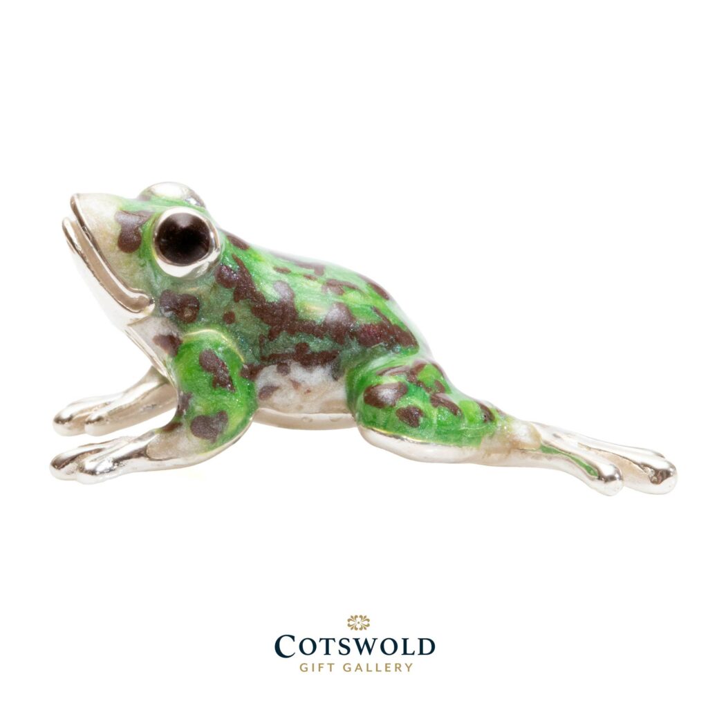 Saturno Silver Moving Frog 1284L Large 2 1024x1024