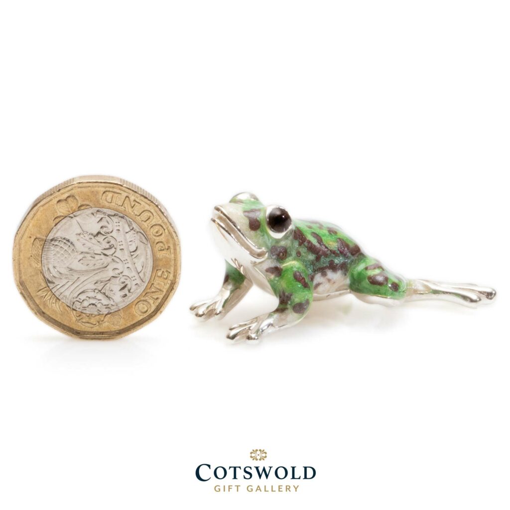 Saturno Silver Moving Frog 1284L Large 3 1024x1024