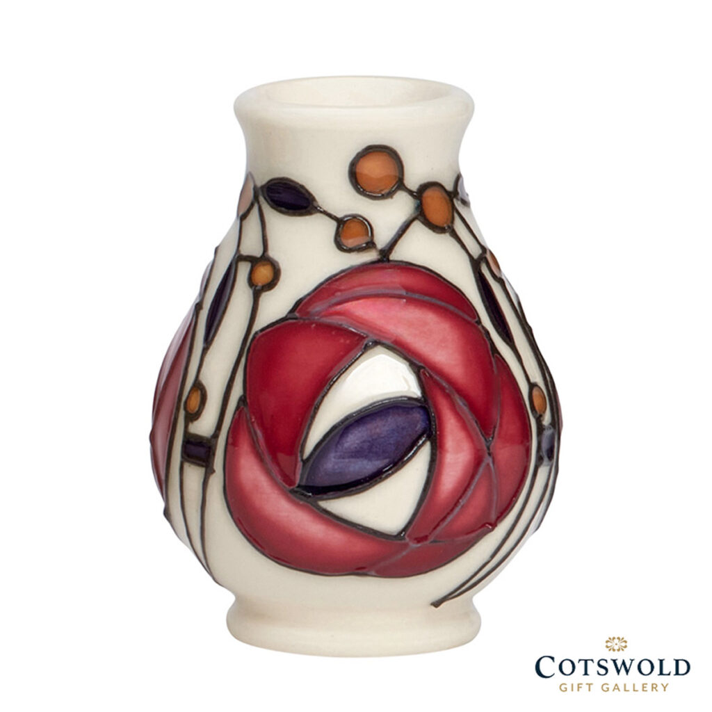 Moorcroft Pottery Monthly Miniature June Glebe Vase 1024x1024