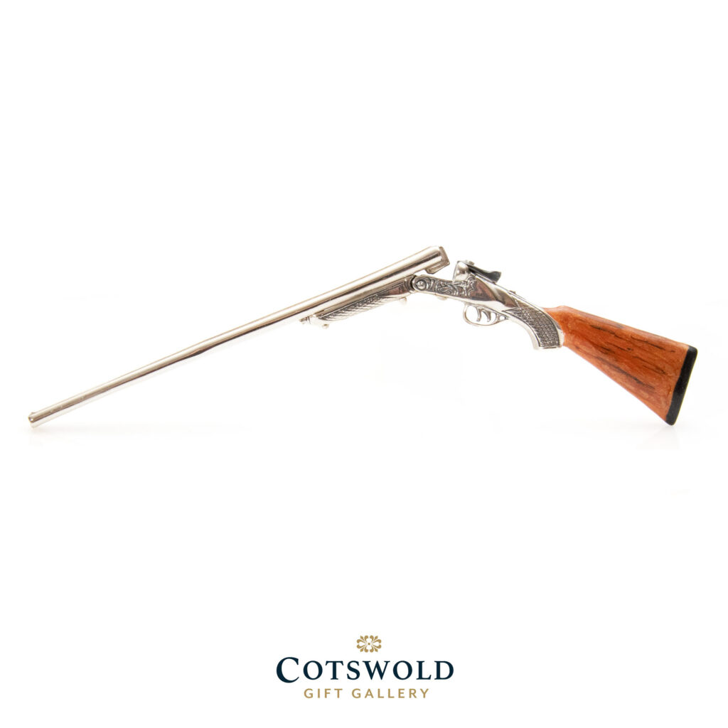 Saturno Silver Shotgun With Walnut Stock 1 1024x1024