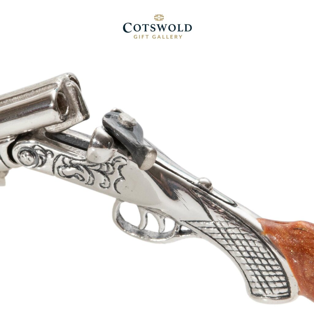 Saturno Silver Shotgun With Walnut Stock 5 1024x1024