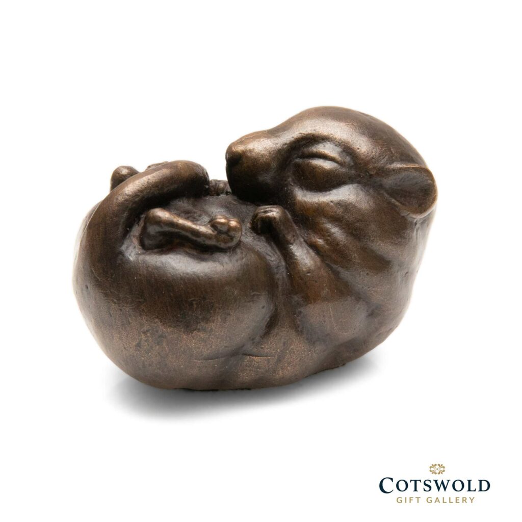 Unique Bronze Dormouse Sleeping 5 1024x1024