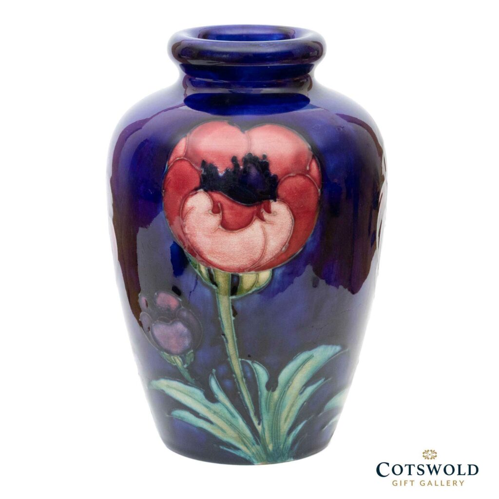 Vintage William Moorcroft Pottery Big Poppy 6 Inch Vase 1 Copy 1024x1024