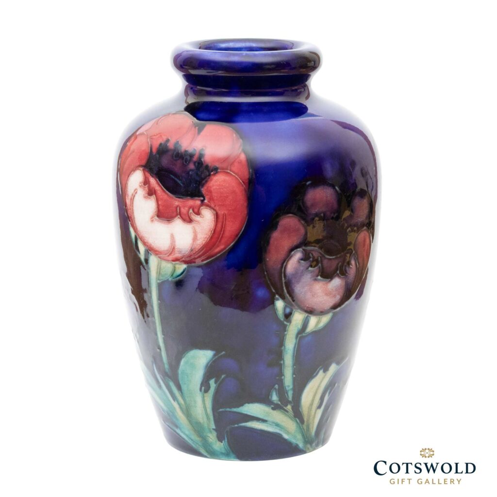 Vintage William Moorcroft Pottery Big Poppy 6 Inch Vase 2 1024x1024