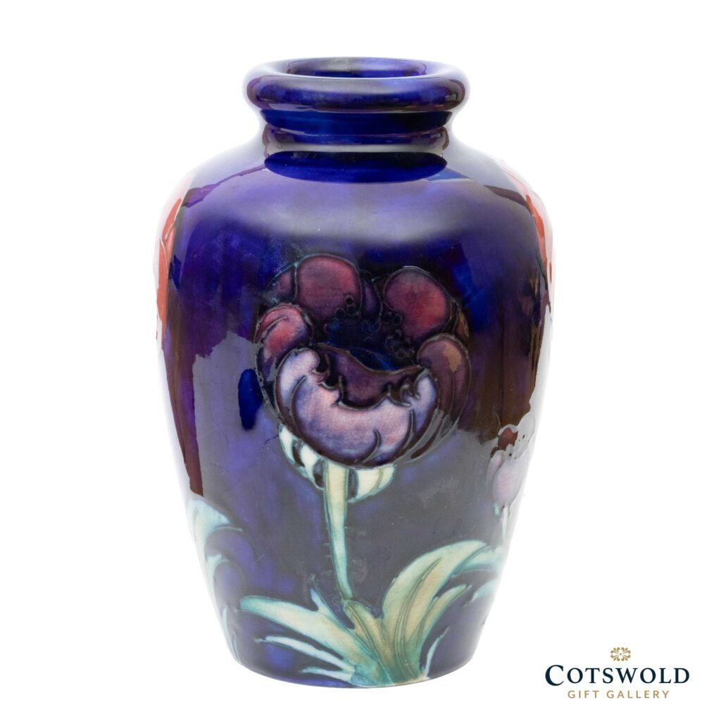 Vintage William Moorcroft Pottery Big Poppy 6 Inch Vase 3 1024x1024