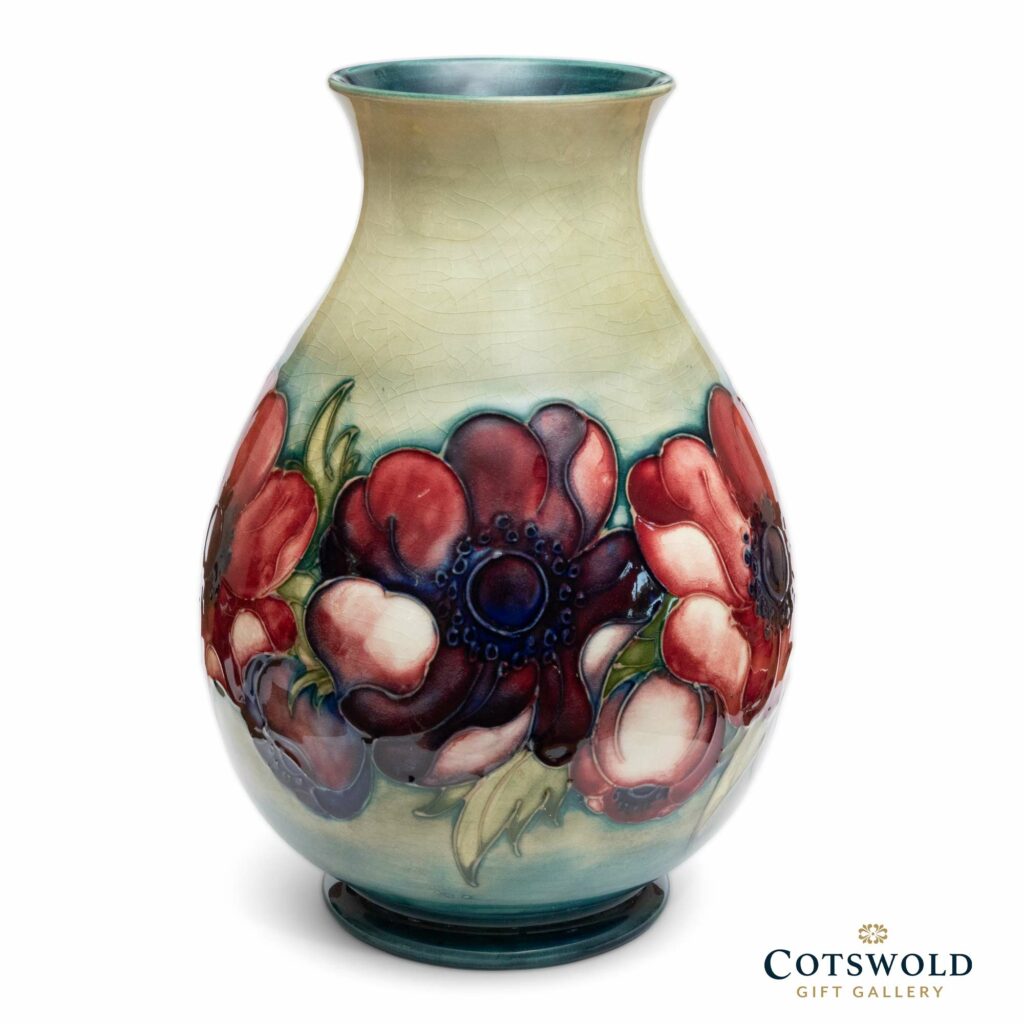 Vintage Walter Moorcroft Pottery Anemone 78 Vase 1 1024x1024
