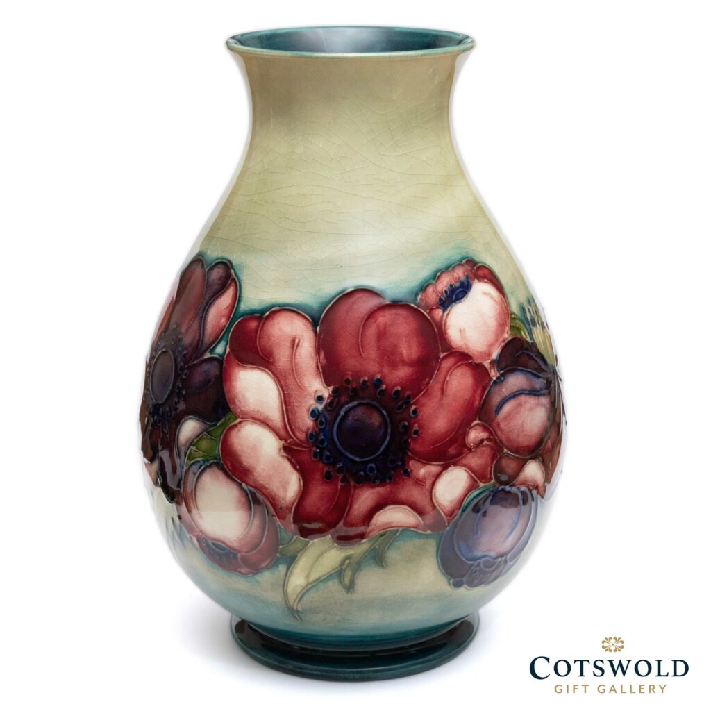 Vintage Walter Moorcroft Pottery Anemone 78 Vase 4 1024x1024
