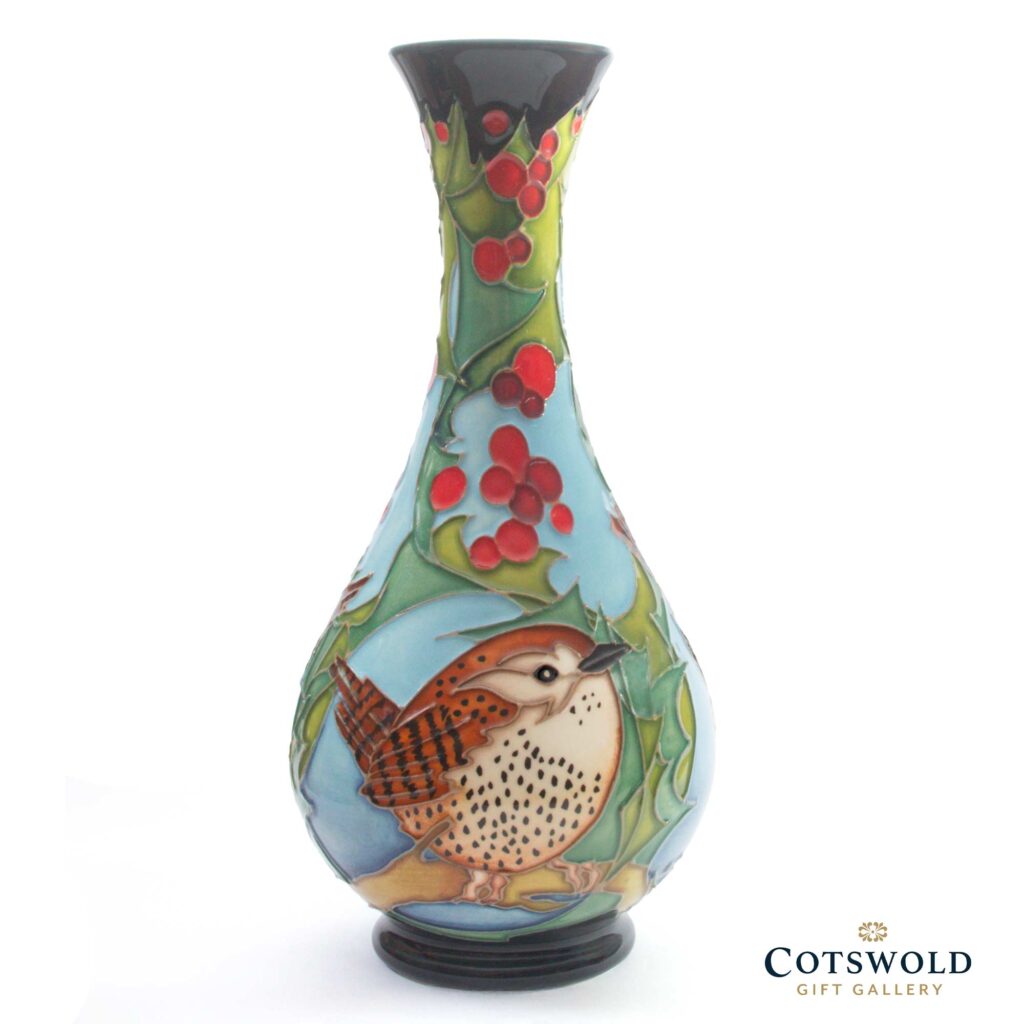 Moorcroft Pottery Winterkonig Vase 2 1024x1024