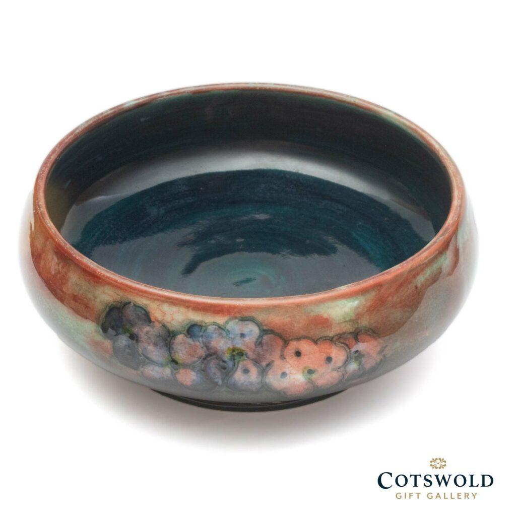 Vintage Moorcroft Pottery Orchid Flambe Powder Bowl 4 1024x1024