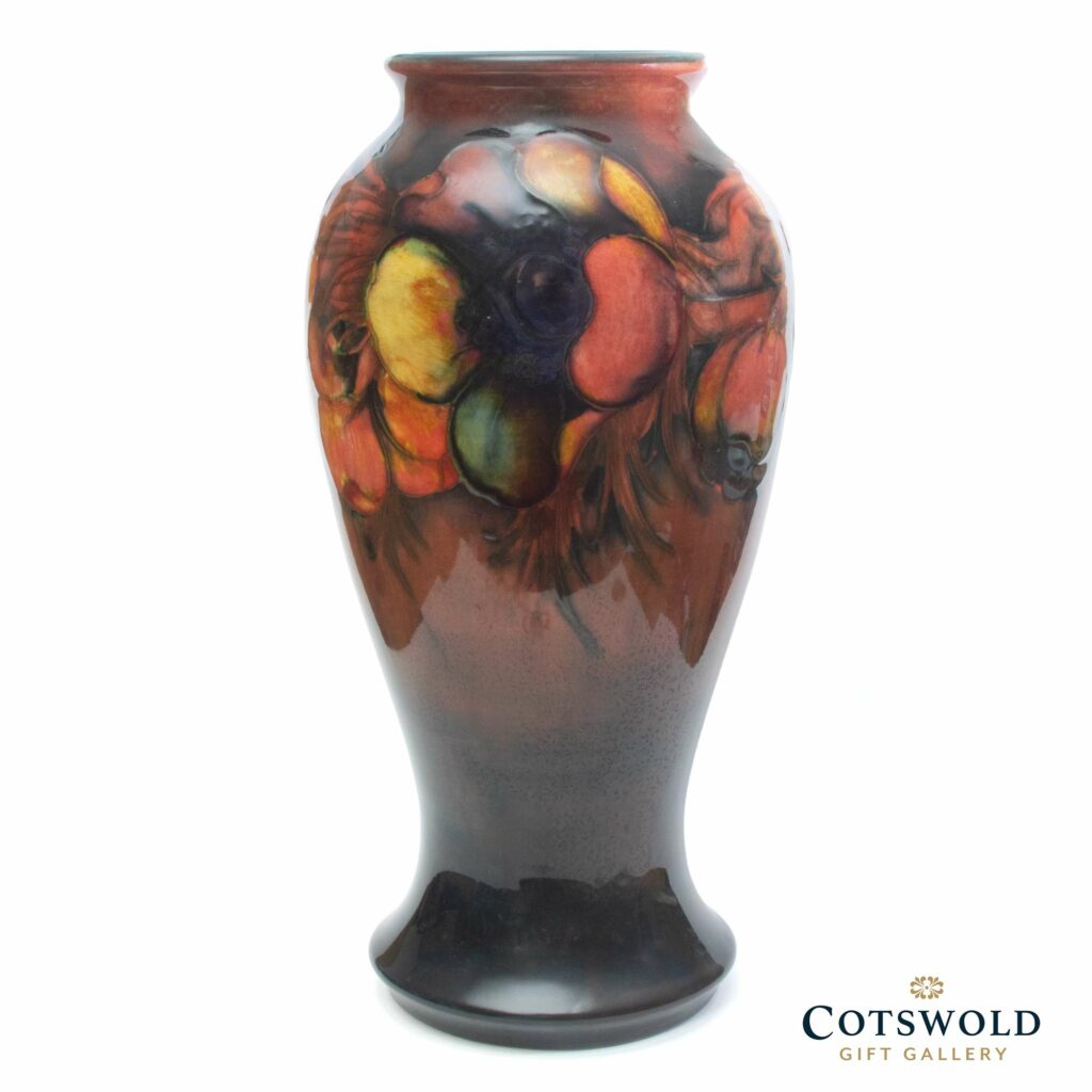 Vintage William Moorcroft Pottery Anemone Flambe 9 Inch Vase 1 1024x1024
