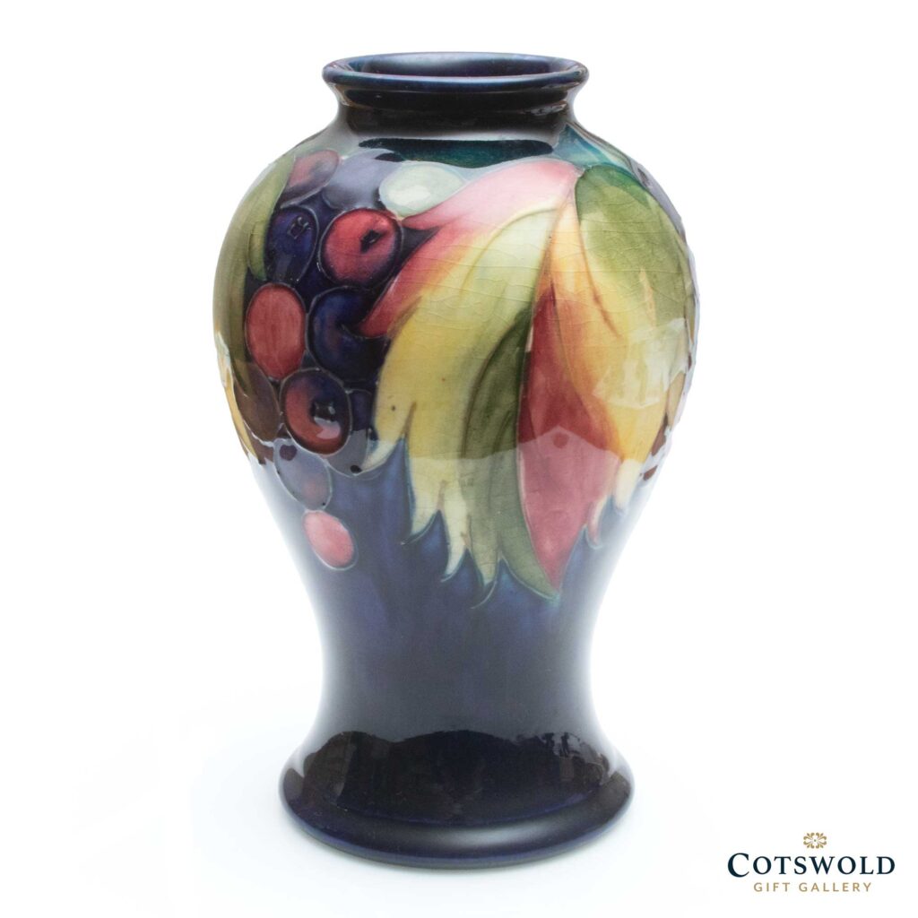 Vintage Moorcroft Pottery Leaf And Berry 6½ Inch Vase 03 1024x1024