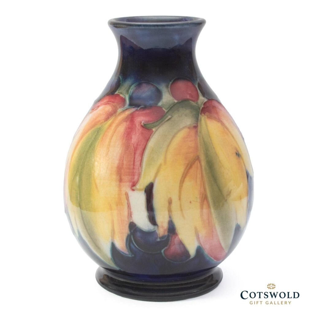 Vintage Walter Moorcroft Pottery Leaf And Berry Vase 1x 1024x1024