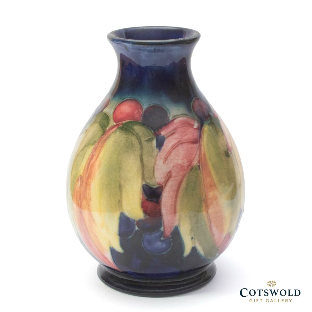 Vintage Walter Moorcroft Pottery Leaf And Berry Vase 3 1024x1024
