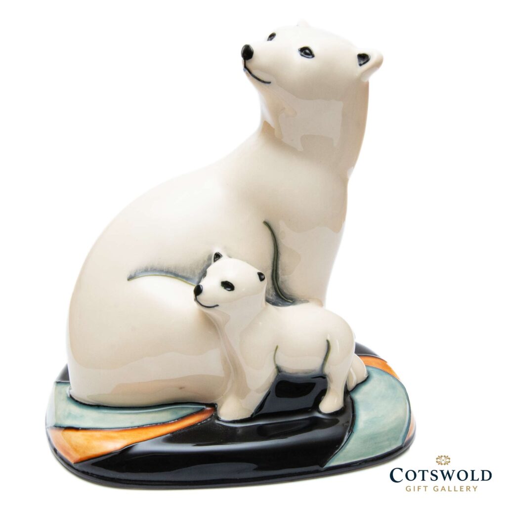 Moorcroft Polar Bear And Cub Model 1 1024x1024