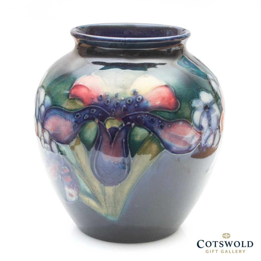 Vintage Moorcroft Pottery Orchid 5 Inch Vase 02 1024x1024