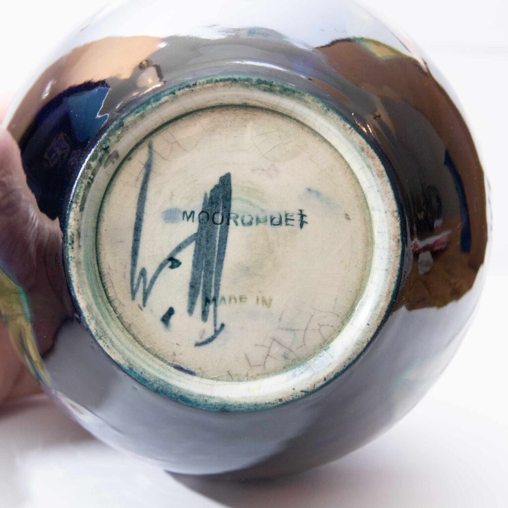 Vintage Moorcroft Pottery Orchid 5 Inch Vase 03 1024x1024