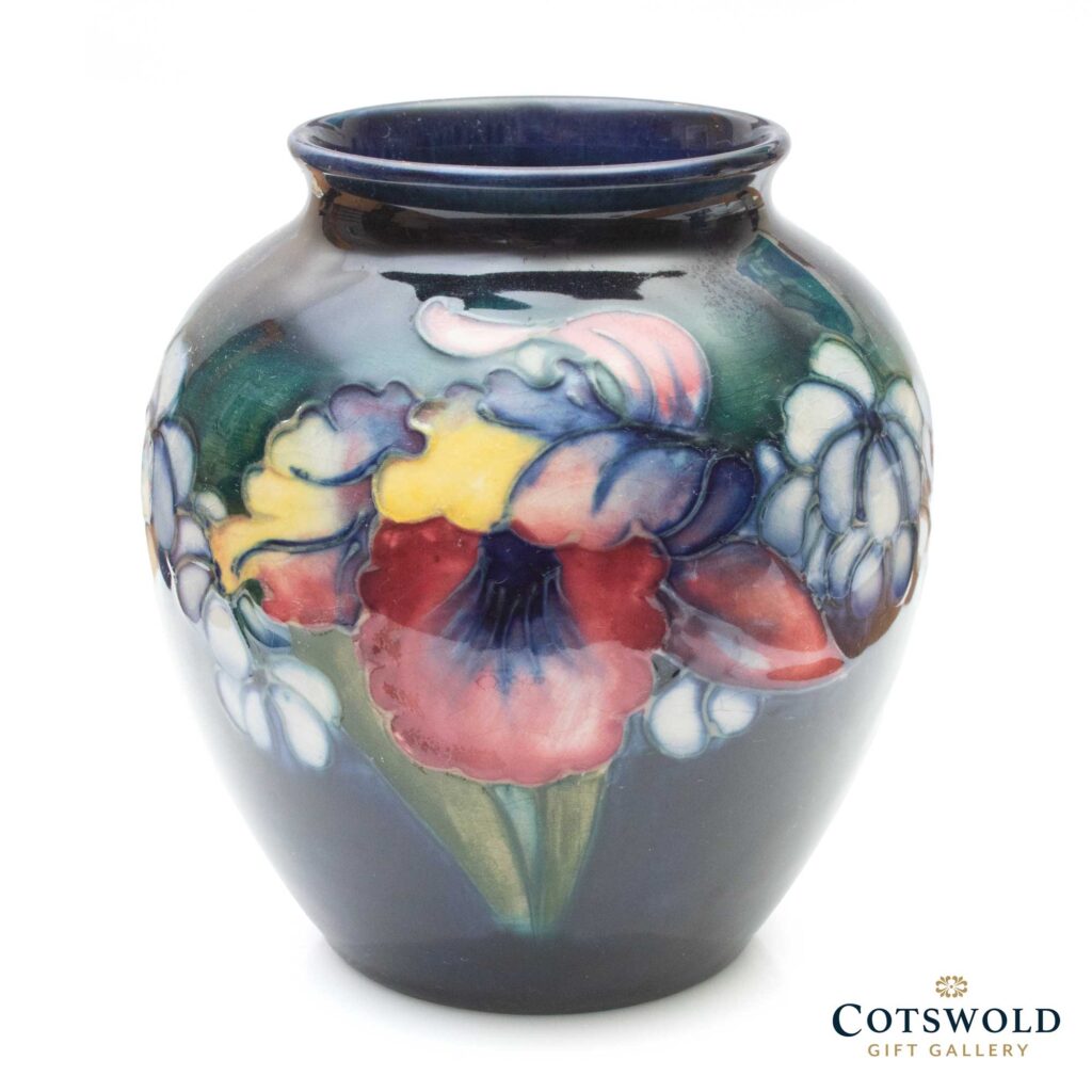 Vintage Moorcroft Pottery Orchid 5 Inch Vase 1024x1024