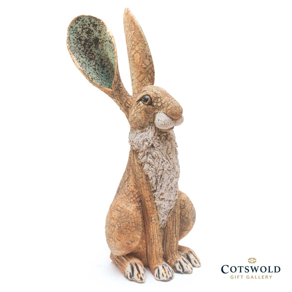 Gin Durham Sitting Hare Ears Up 2 1024x1024
