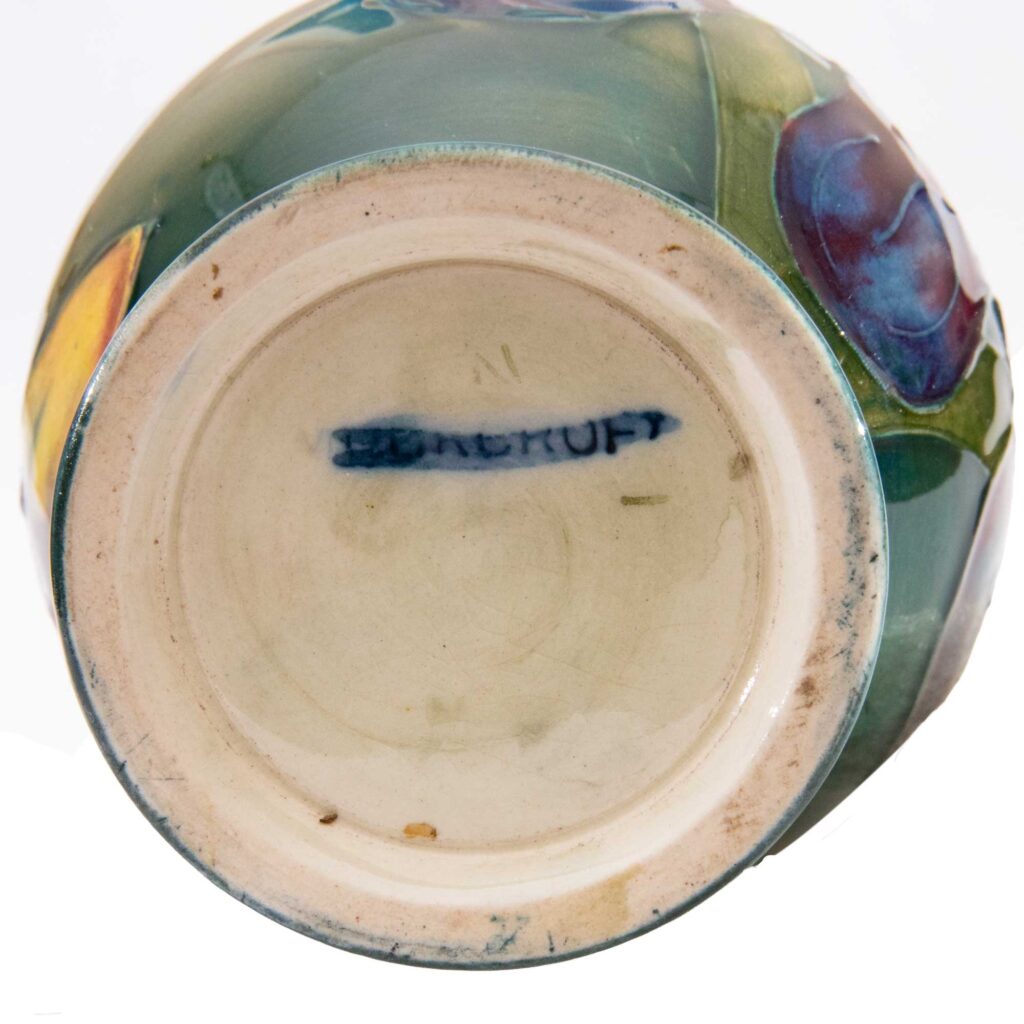 Moorcroft Pottery Vintage Orchid Vase 225 5 1024x1024