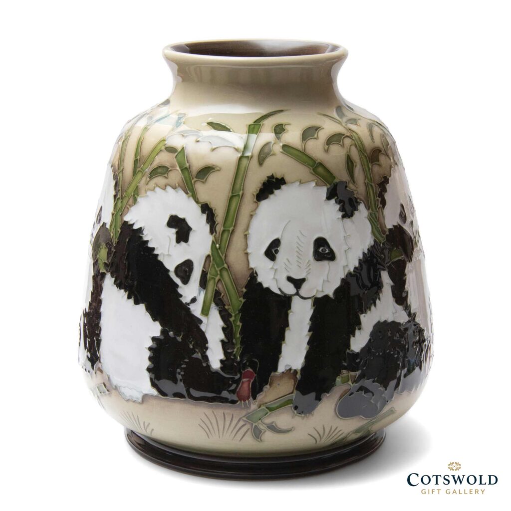 Moorcroft Pottery The Family Panda Vase 1 1024x1024