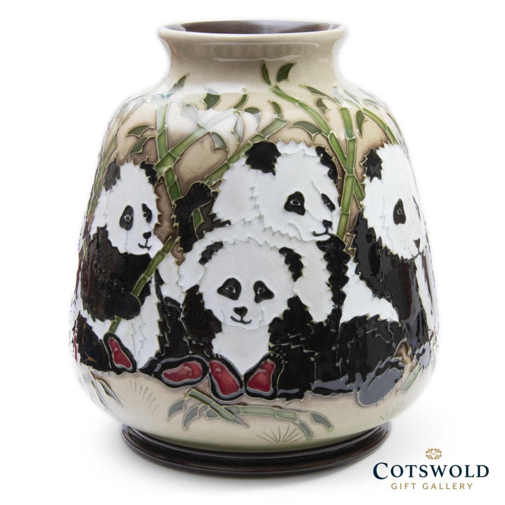 Moorcroft Pottery The Family Panda Vase 3 1024x1024