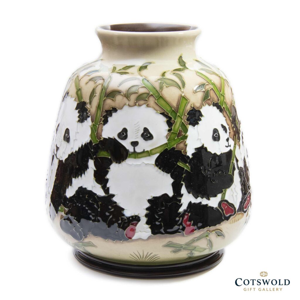 Moorcroft Pottery The Family Panda Vase 4 1024x1024