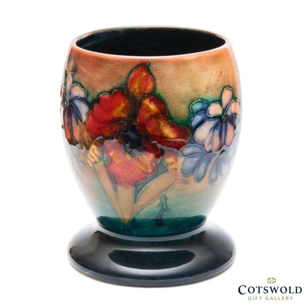 Vintage William Moorcroft Orchid Flambe Vase 1 1024x1024
