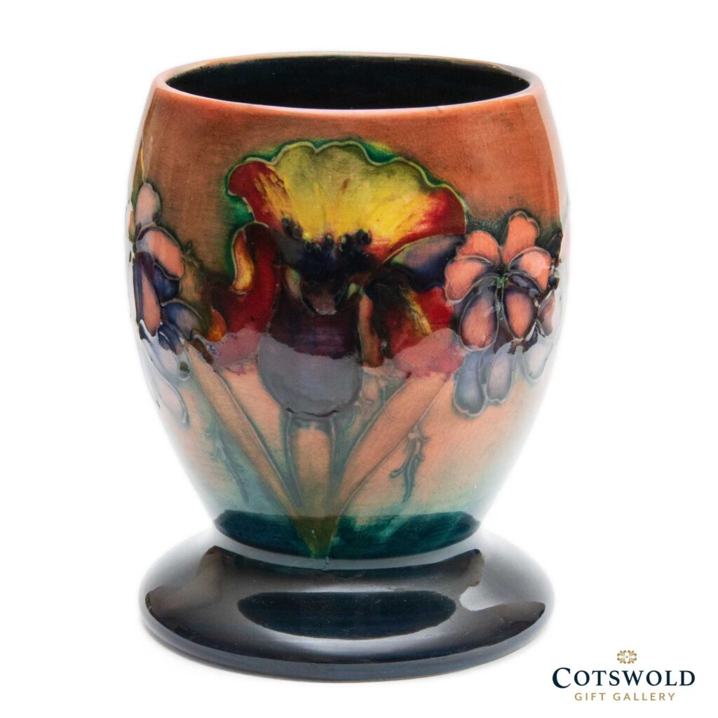 Vintage William Moorcroft Orchid Flambe Vase 4 1024x1024